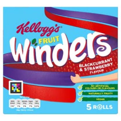 Picture of Winders Strawberry & Blackcurrant 17g 5pk x10